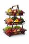 3-Layer storage rack, Fruit Storage rack, Vegetable Rack, Bread Display Stand for Kitchen, Fruit Bow