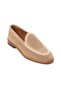 Italian Style Internal and External Natural Leather Suede Men's Shoes Beige T15211-09 - 4