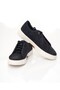 Italian Style Internal and External Natural Laced Leather Nubuck Men's Shoes Navy Blue T15201-02 - 3