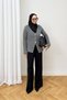 Buttoned Knitwear Cardigan 94-5029 - 4