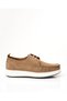Italian Style Internal and External Natural Laced Leather Men's Shoes Mink T15200-26 - 3