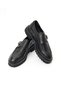 Italian Style Internal and External Natural Antique Leather Men's Shoes Black T15224-01 - 2