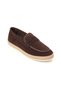 Italian Style Internal and External Natural Leather Suede Men's Shoes Brown T15217-03 - 4