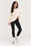 Women's 3 Thread Oversize Hooded Crew Neck Sweatshirt Cty-Çtn-29031 - 2