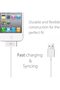 كابل شحن من نوع 30 Pin إلى USB لأجهزة iPhone 4S، وكابل بيانات وشحن USB معتمد من Apple MFi. - 3