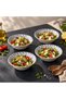 Lemon Patterned 16 cm Porcelain Bowl Set 4 Pieces - 4