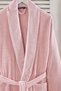 Luxury |   100% Cotton Jacquard Luxury 3 Piece Bathrobe Set |   Bathrobe Set |   Dowry Set Powder - 2