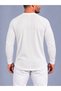 Crew Neck Waffle Textured Sweatshirt - 3