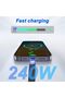 USB C Short Cable 240W USB Type C PD Charging Data Cable Supports 40Gbps Data Transfer USB4 Compatib - 3
