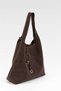 Shoulder Bags - Brown - Faux leather - 4