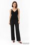 Regular Knitwear Blouse with Straps and Lace Trim - 3