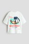 Oversized printed T-shirt - 2