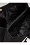 Women's Suede Large Size Shopper Shoulder Bag - 5
