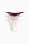 3-pack lace tanga thong briefs - 5