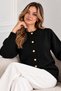 Buttoned Knitwear Cardigan N525 Black - 2