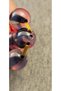 Periodic Catalin Nispeti Tesbih – Hidden Smoke Patterned Catalin Block – Almari Master Antique Craftsmanship – Black Patina Potential – King Size 14,30 X 15,00 mm - 5