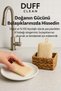 2 Pieces Natural Pumpkin Dishwashing Washcloth Double Sided Use (12X8 CM) - 4