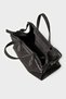 Genuine Leather Large Size Shoulder Bag-Asphalt Gray - 5