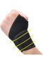Sport Wrist Support Bands 2-Pack, Black - 4