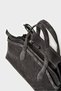 Genuine Leather Large Size Shoulder Bag-Asphalt Gray - 4