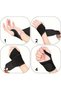 Sport Wrist Support Bands 2-Pack, Black - 6