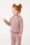 Girl's Tracksuit Set 3 Thread Cotton - 4