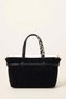 Women's Knitted Patterned Scarf Detailed Buckle Zippered Hand and Shoulder Bag 7456 - 5