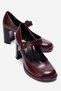 Christa Burgundy Women's Heeled Shoes