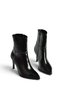 Z260236260 Black Rustic Thin Heeled Women's Boots - 7