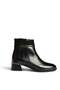 Z820402109 Black Low Heeled Women's Boots - 7