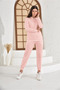 Pudra Two-Yarn Oversized Hooded Sweatshirt with Pockets - 3