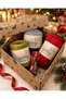 Christmas Special Gift Knitting Set (Christmas Gift Knitting Kit) - Bamboo Yarn, Natural Raffia, Glittery Sequin Yarn, Souvenir Bottle, Christmas Patterned Kraft Box - 8