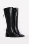 Genuine Leather and Fur 064Yza851 Black Women's Classic Boots - 4