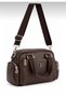 Women's Multi-Compartment Soft Hand and Shoulder Bag - 3