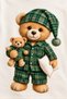 Boy's 100% Cotton Long Sleeved Pajamas Set - 3