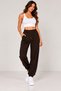Women's Modal Fabric High Waist Elastic Waistband Pockets Relaxed Fit Elastic Cuffs Jogger Sweatpants