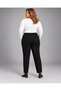Women's Plus Size 4-Way Lycra Steel Knitted Pipe Leg Pants - 4