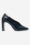 Nore Navy Blue Print Women's Heeled Shoes - 5