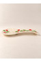 Strawberry Patterned Handmade Ceramic, Embossed Large Size Spoon Holder - 3