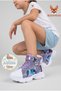 Buck4376 Wings High Lilac-White Girls' Comfortable Flex Foam Sole Sports Shoes Boots