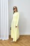 Pleated Knitwear Dress 94-3044 - 5