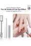 9 Pcs Nail Tool Set, Reusable Versatile Cat Eye Gel Polish Magnet Wand, Multi-Function Manicu - 5