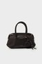 Charm Detailled Hand and Shoulder Bag - Brown