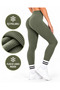 Women's Fleece Lined High Waist Black Stretchy Leggings