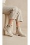 Liva Women's Belt-Detailed Zippered Boots - Leather - 4