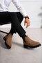 Men's Genuine Nubuck Beige Chelsea Boots – Stylish Casual Boots with Classic and Modern Design - 6