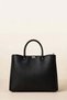 Women's Large Size Hand and Shoulder Bag with Metal Buckle, Daily Stylish Modern Design 27207 - 5