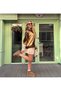 Crew Neck Diamond Patterned Women's Oversize Knitwear Sweater - 4