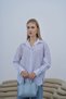 Striped Cotton Shirt White - 5