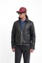 Regular Fit Leather Jacket - 3